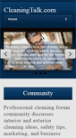 Mobile Screenshot of cleaningtalk.com